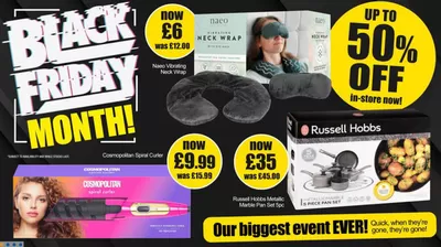 Supermarkets offers in Wellingborough | Black Friday Month  in B&M Stores | 06/11/2024 - 30/11/2024