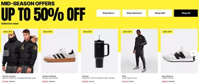 Sport offers in Harlow | Up To 50% Off in Footasylum | 06/11/2024 - 20/11/2024