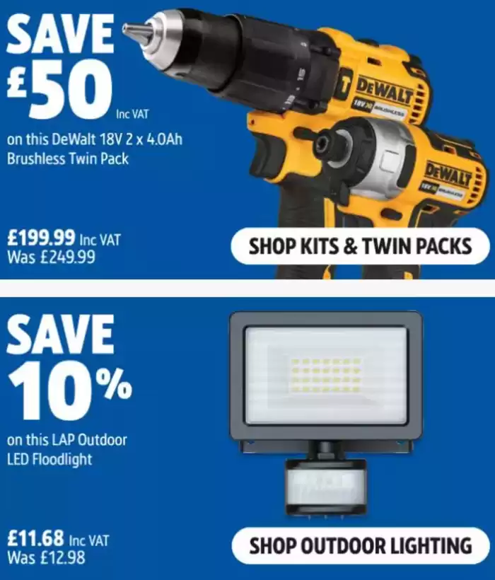 Screwfix catalogue in Alnwick | Latest Offers | 06/11/2024 - 20/11/2024