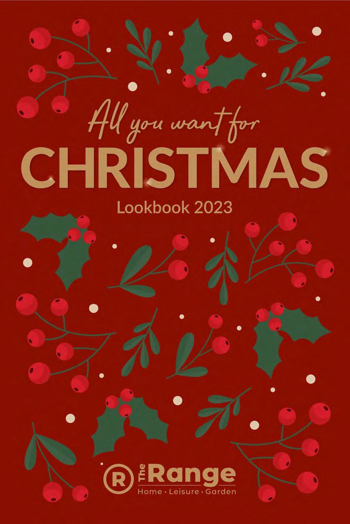 The Range catalogue in London | Christmas Lookbook 2023 | 25/08/2023 - 25/12/2023