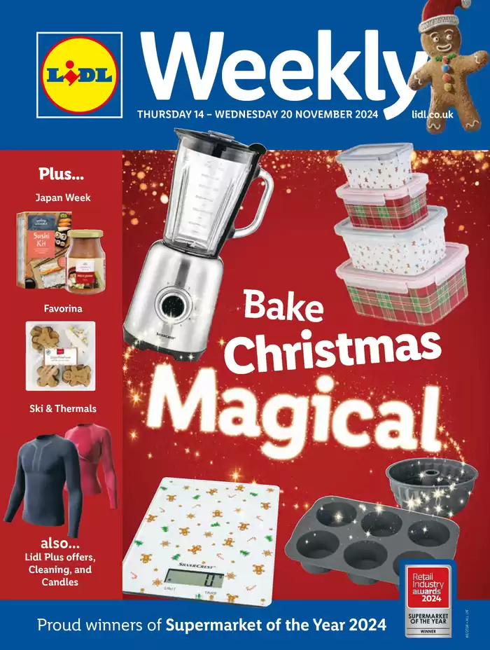 Lidl catalogue in Romford | Current deals and offers | 14/11/2024 - 20/11/2024