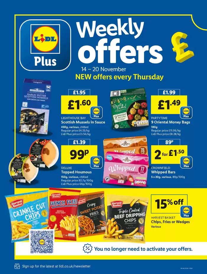 Lidl catalogue in Romford | Current deals and offers | 14/11/2024 - 20/11/2024