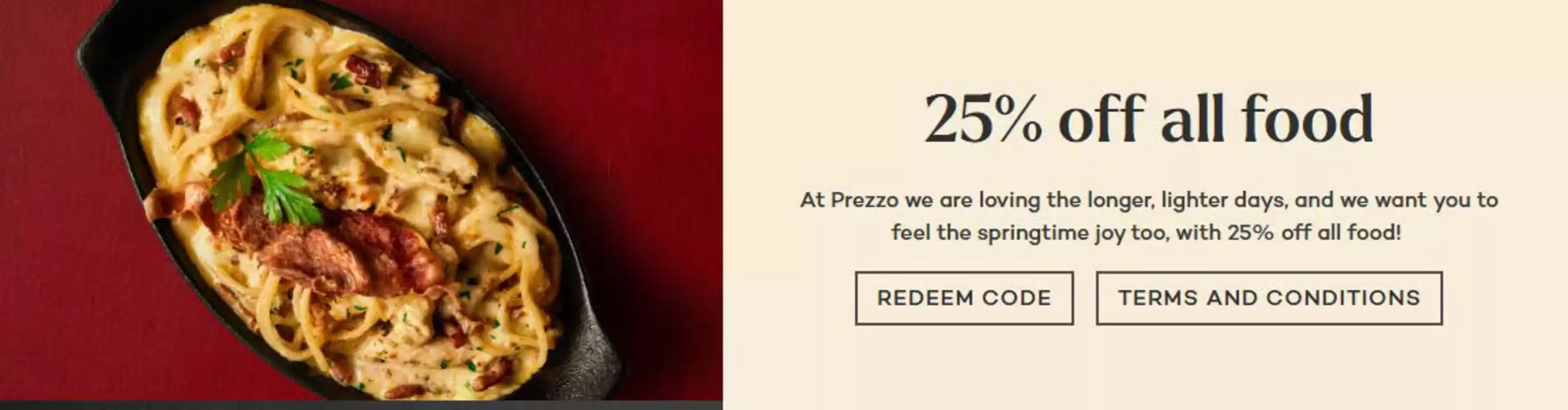 Prezzo catalogue in Kettering | 25% Off All Food  | 07/11/2024 - 21/11/2024