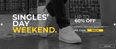 Clothes, Shoes & Accessories offers in Wellingborough | Singles Day Weekend  in Burton | 07/11/2024 - 21/11/2024