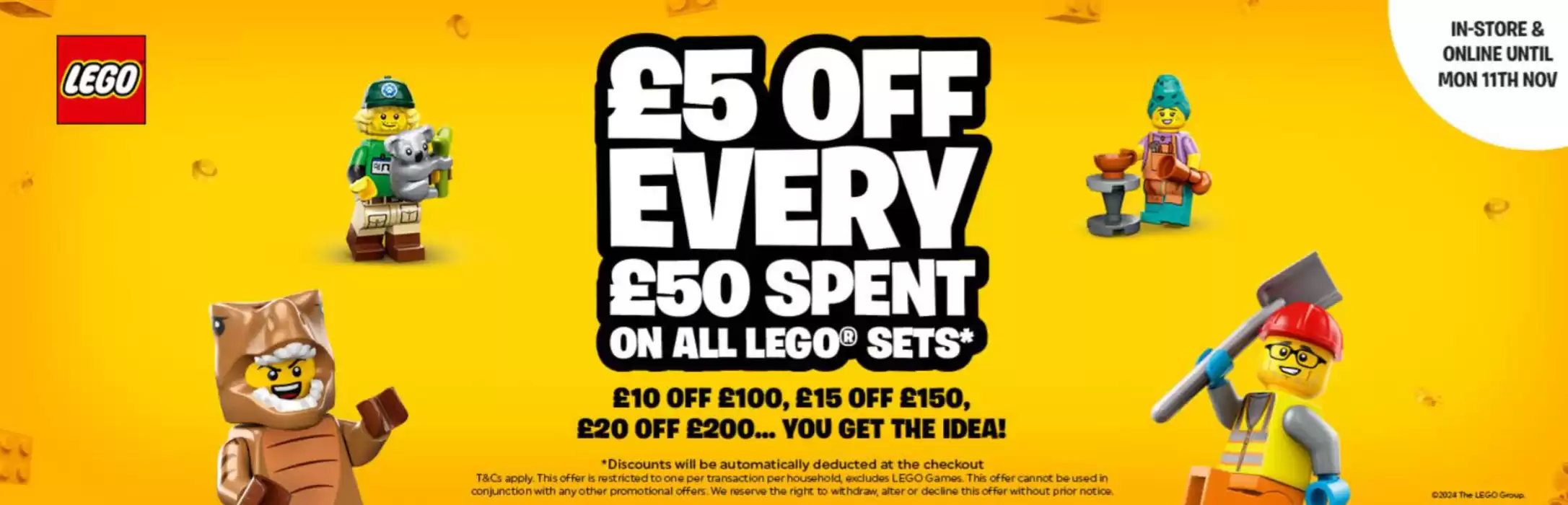 Smyths Toys catalogue in Southampton | £5 Off Every £50 Spent On All Legos  | 07/11/2024 - 21/11/2024