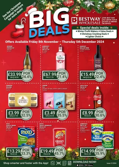 Supermarkets offers in Barking-Dagenham | Big Deals  in Bestway | 11/11/2024 - 05/12/2024