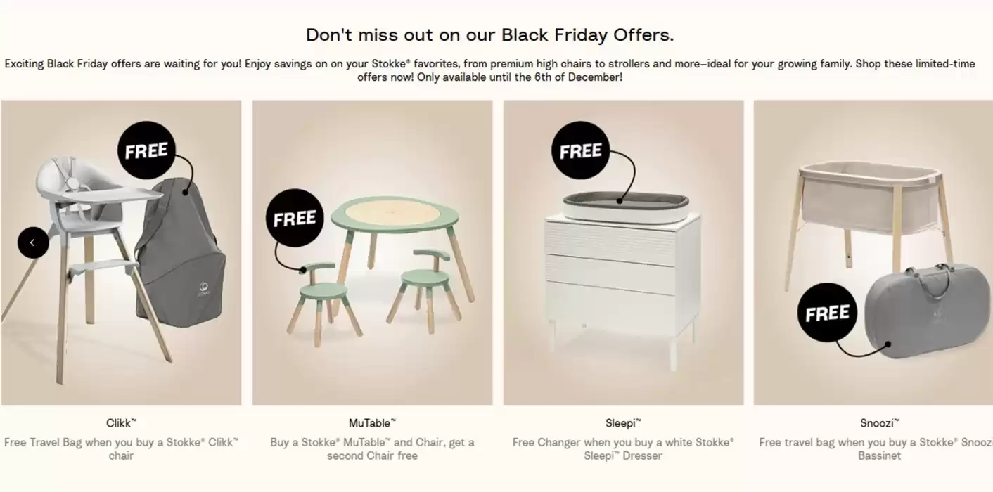 STOKKE catalogue | Black Friday | 12/11/2024 - 29/11/2024