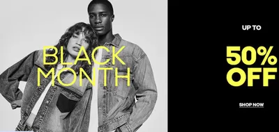 Clothes, Shoes & Accessories offers in Warrington | Black Month in Jack & Jones | 13/11/2024 - 30/11/2024