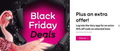 Department Stores offers in Trowbridge | Black Friday Deals  in Very | 13/11/2024 - 29/11/2024