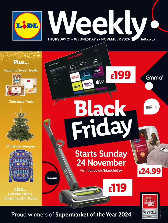 Lidl catalogue in Fakenham | Current deals and offers | 21/11/2024 - 27/11/2024