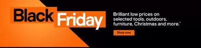 Garden & DIY offers in Eastleigh | Black Friday in B&Q | 15/11/2024 - 30/11/2024