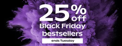 Home & Furniture offers in Frodsham | 25% Off Blac Friday Bestsellers  in Bensons for Beds | 15/11/2024 - 30/11/2024