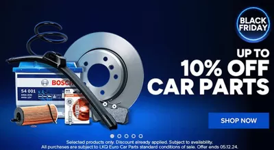 Cars, Motorcycles & Spares offers in Harlow | Black Friday in Euro Car Parts | 15/11/2024 - 09/12/2024