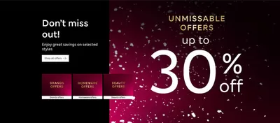 Department Stores offers in Redhill | Up To 30% Off in Marks & Spencer | 18/11/2024 - 02/12/2024