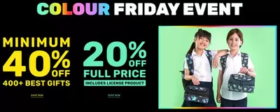 Toys & Babies offers | Colour Friday Event  in Smiggle | 18/11/2024 - 22/11/2024