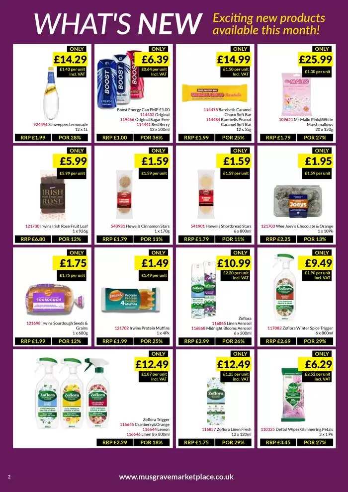 Musgrave MarketPlace catalogue in Belfast | RETAIL DEALS | 19/11/2024 - 03/12/2024