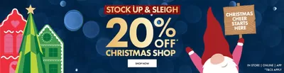 Clothes, Shoes & Accessories offers in Glasgow | 20% Off Christmas Shop  in Matalan | 20/11/2024 - 25/12/2024