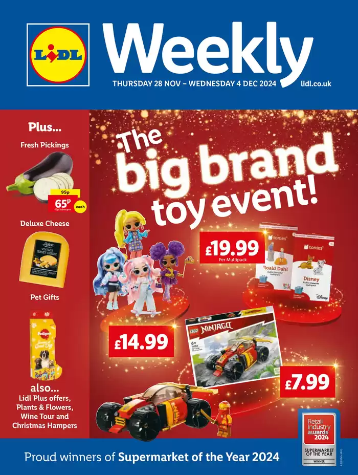 Lidl catalogue in Glasgow | Exclusive bargains | 28/11/2024 - 04/12/2024