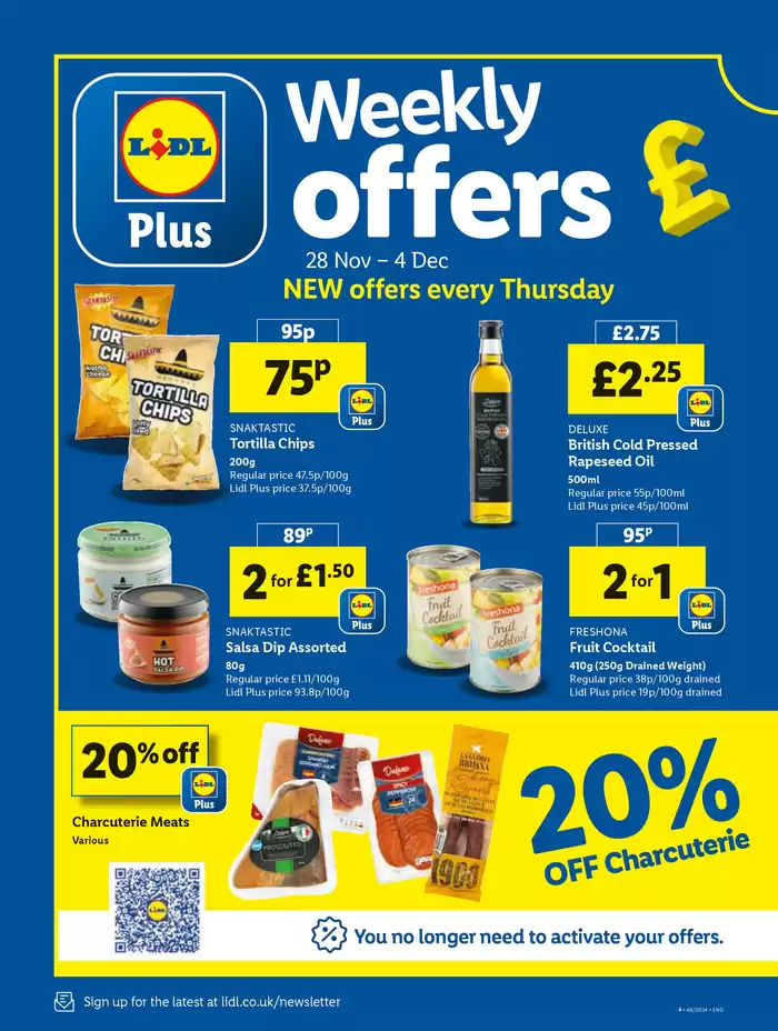 Lidl catalogue in Glasgow | Exclusive bargains | 28/11/2024 - 04/12/2024