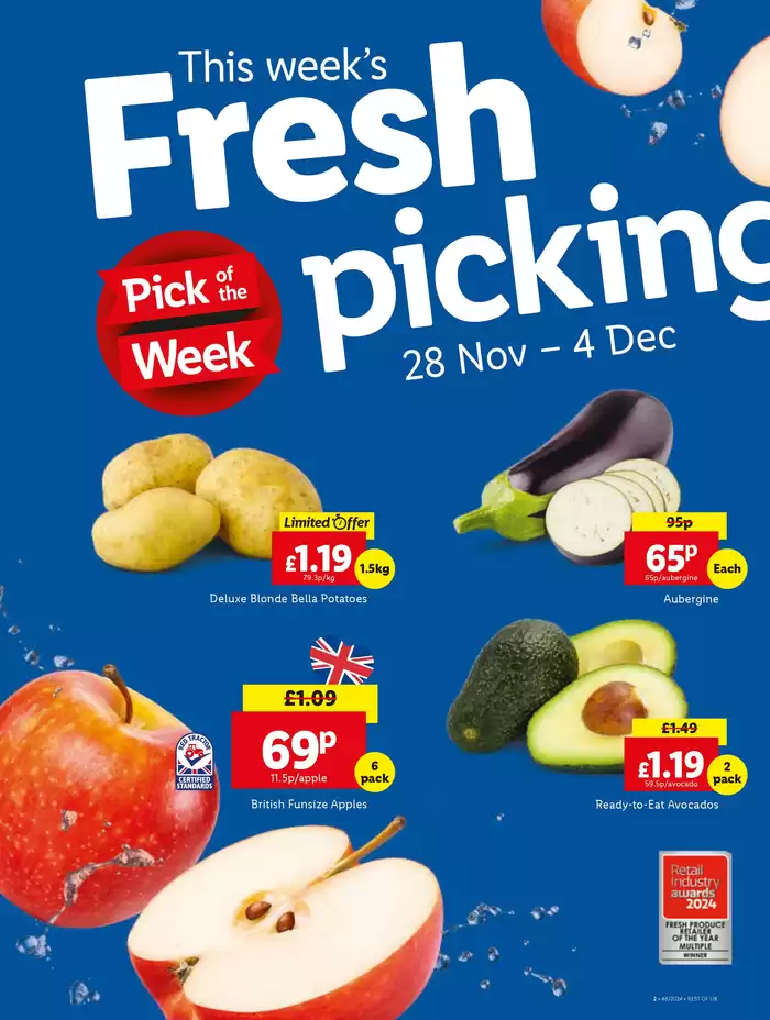 Lidl catalogue in Sheffield | Offers for bargain hunters | 28/11/2024 - 04/12/2024