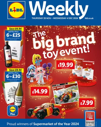 Supermarkets offers in Sheffield | Offers for bargain hunters in Lidl | 28/11/2024 - 04/12/2024