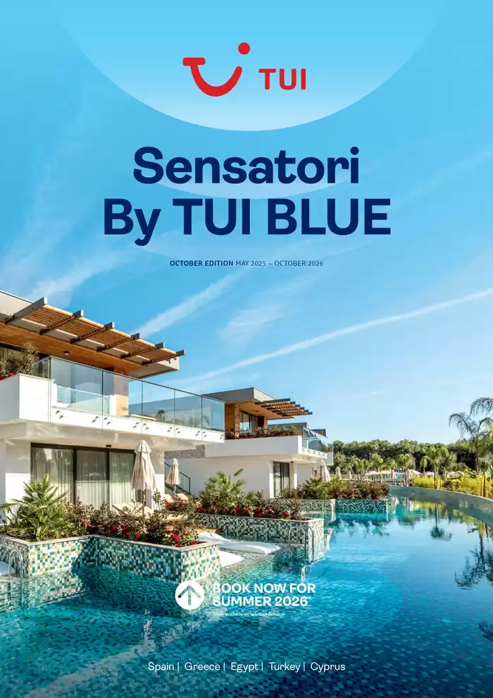 Tui catalogue in Kendal | Sansatori May 2025- October 2026  | 01/05/2025 - 01/10/2026