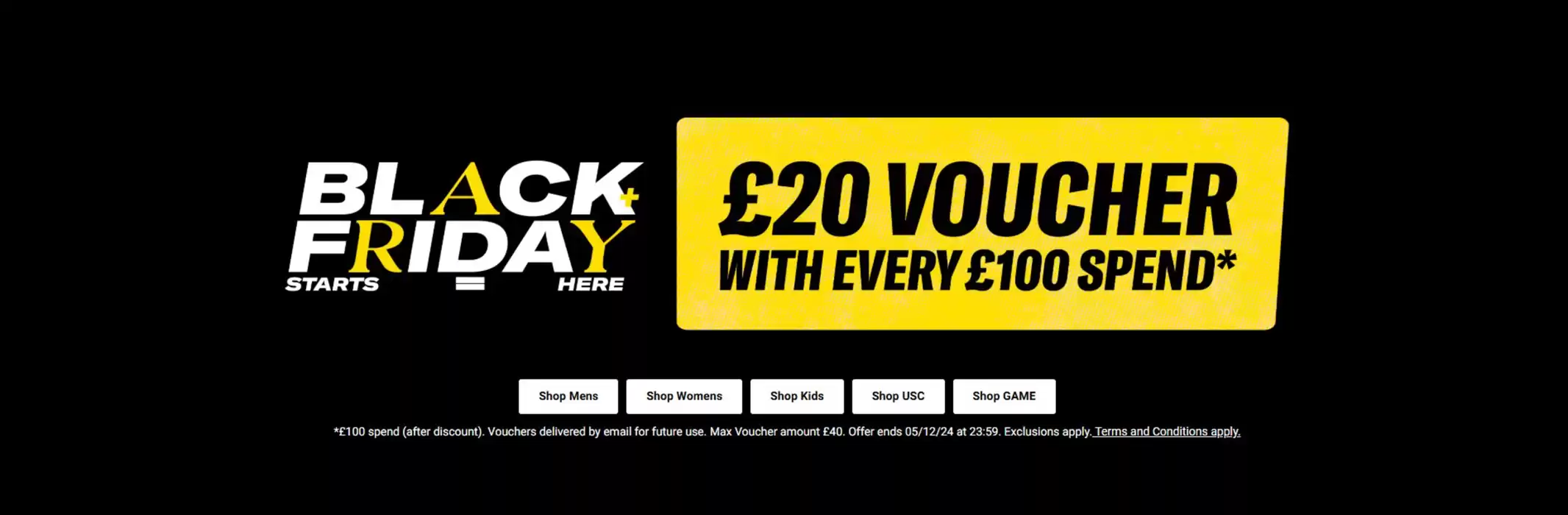 Sports Direct catalogue in Skegness | Black Friday | 22/11/2024 - 05/12/2024