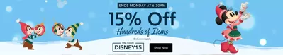 Disney Store catalogue in London | 15% Off  | 22/11/2024 - 25/11/2024