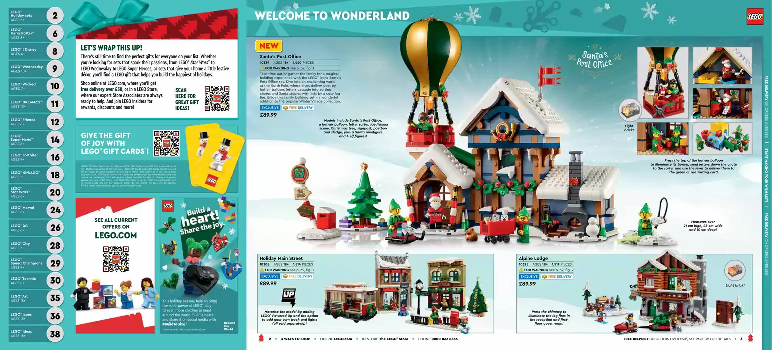 LEGO Shop catalogue in Sheffield | Late Holiday 2024  | 25/11/2024 - 31/12/2024