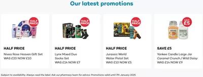 Pharmacy, Perfume & Beauty offers in Gloucester | Latest Promotions in Rowlands Pharmacy | 26/11/2024 - 07/01/2025