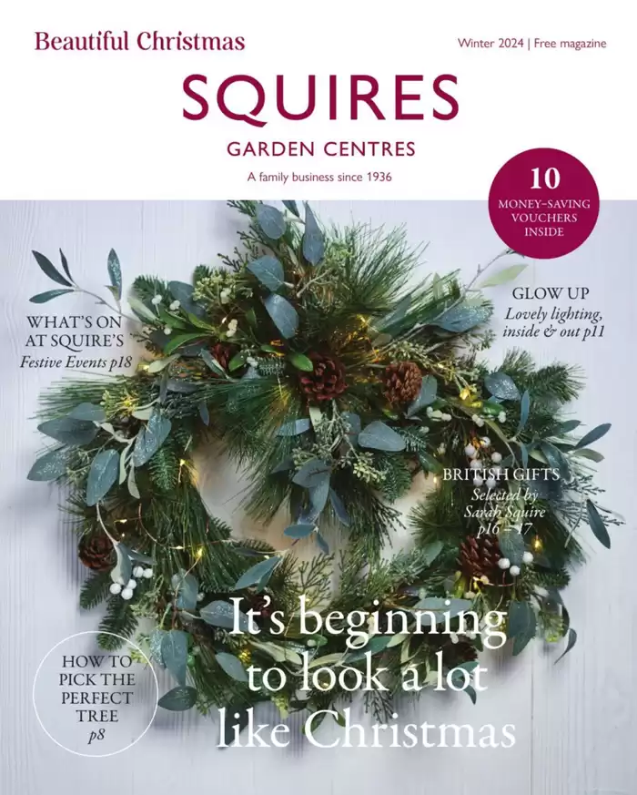 Squires Garden Centres catalogue | Beautiful Christmas | 26/11/2024 - 31/12/2024