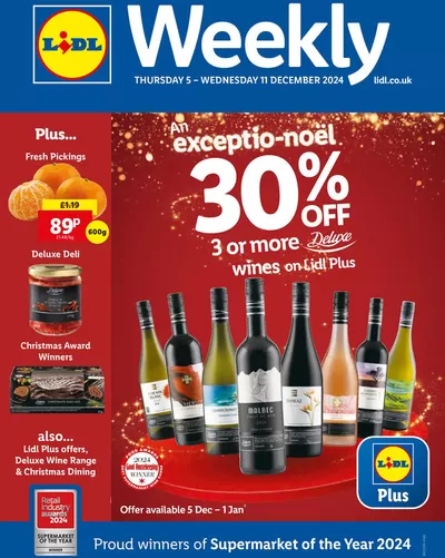 Lidl catalogue in Rotherham | Attractive special offers for everyone | 05/12/2024 - 11/12/2024