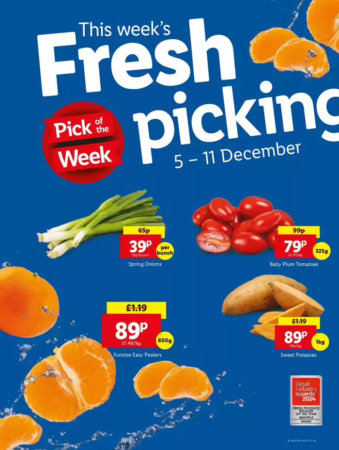 Lidl catalogue in Rotherham | Exclusive bargains | 05/12/2024 - 11/12/2024