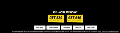 Sport offers in Leicester | Black Friday in Sports Direct | 28/11/2024 - 05/12/2024