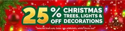 Supermarkets offers in Chesterfield | 25% Off  in Poundstretcher | 28/11/2024 - 24/12/2024