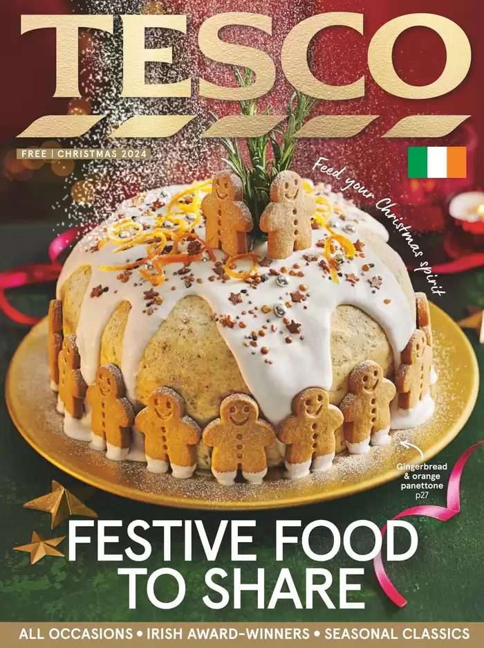 Tesco catalogue in London | Tesco Festive Food To Share ROI 2024 | 29/11/2024 - 31/12/2024