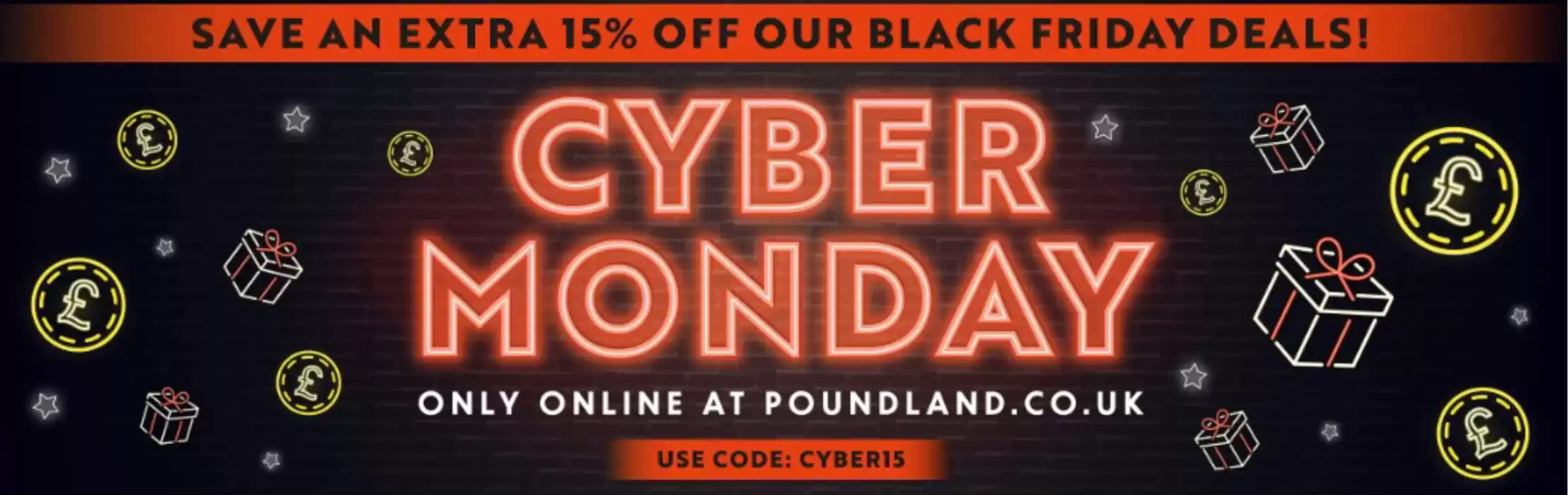 Poundland catalogue in Belfast | Cyber Monday  | 02/12/2024 - 03/12/2024