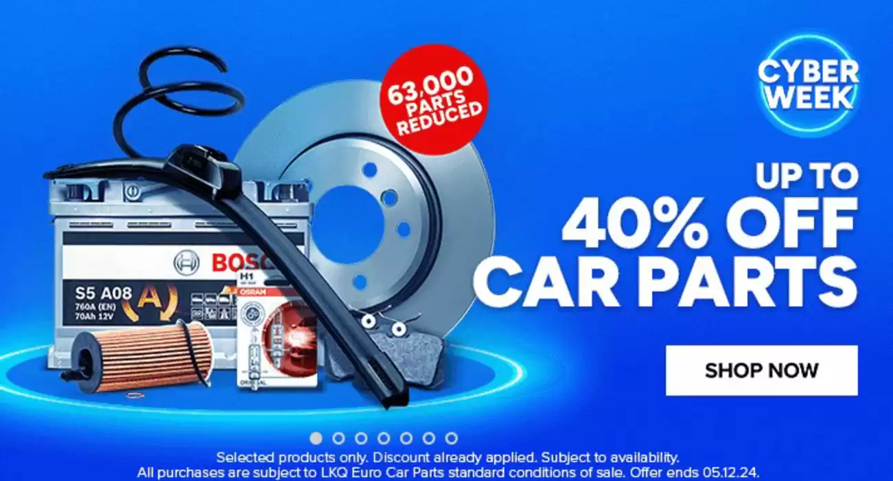 Euro Car Parts catalogue in Birmingham | Cyber Week  | 02/12/2024 - 09/12/2024