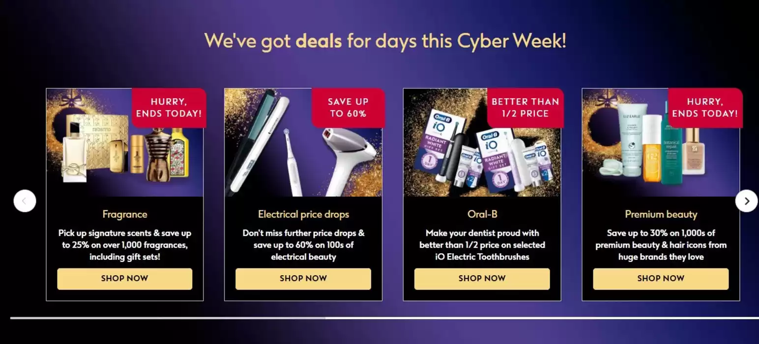 Boots catalogue in Leeds | Cyber Week  | 03/12/2024 - 03/12/2024