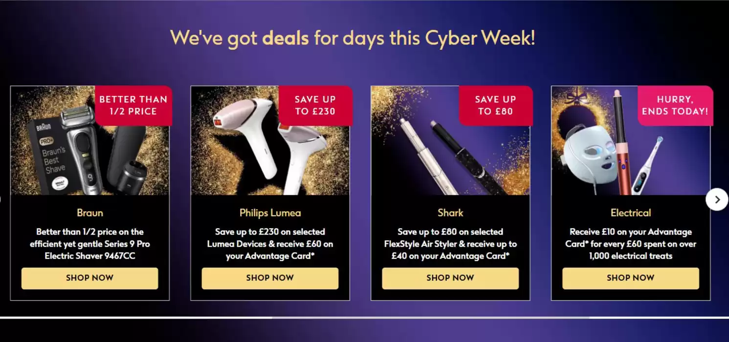 Boots catalogue in Leeds | Cyber Week  | 03/12/2024 - 03/12/2024