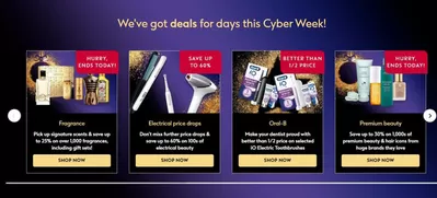 Pharmacy, Perfume & Beauty offers in Gloucester | Cyber Week  in Boots | 03/12/2024 - 03/12/2024