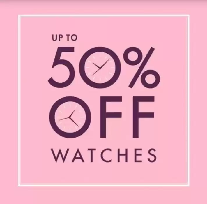 F. Hinds catalogue in Leicester | 50% Off Watches  | 04/12/2024 - 18/12/2024