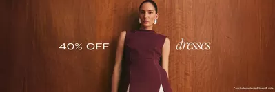 Luxury brands offers in Nottingham | 40% Off Desses in Karen Millen | 05/12/2024 - 19/12/2024