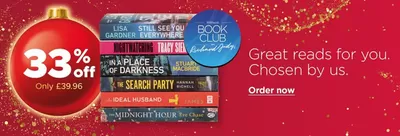 Books & Stationery offers in Bicester | Up To Half Price  in WHSmith | 05/12/2024 - 19/12/2024