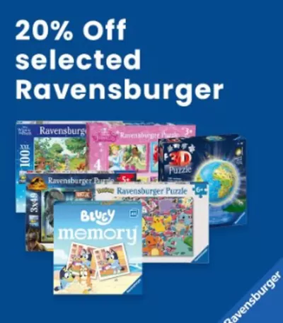 Toys & Babies offers in Bicester | 20% Off Selected Ravensburger in Hamleys | 06/12/2024 - 20/12/2024