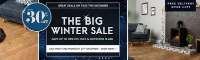 Walls and Floors catalogue in London | The Big Winter Sale | 06/12/2024 - 31/12/2024