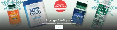 Holland & Barrett catalogue in Ellesmere Port | Buy 1 Get 1 Half Price | 10/12/2024 - 24/12/2024