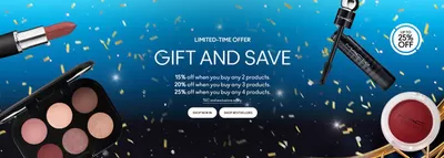 Pharmacy, Perfume & Beauty offers in Nottingham | Gift And Save  in MAC Cosmetics | 10/12/2024 - 24/12/2024