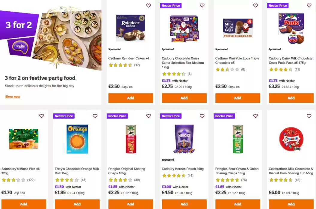 Sainsbury's catalogue in London | Christmas Offers | 11/12/2024 - 25/12/2024