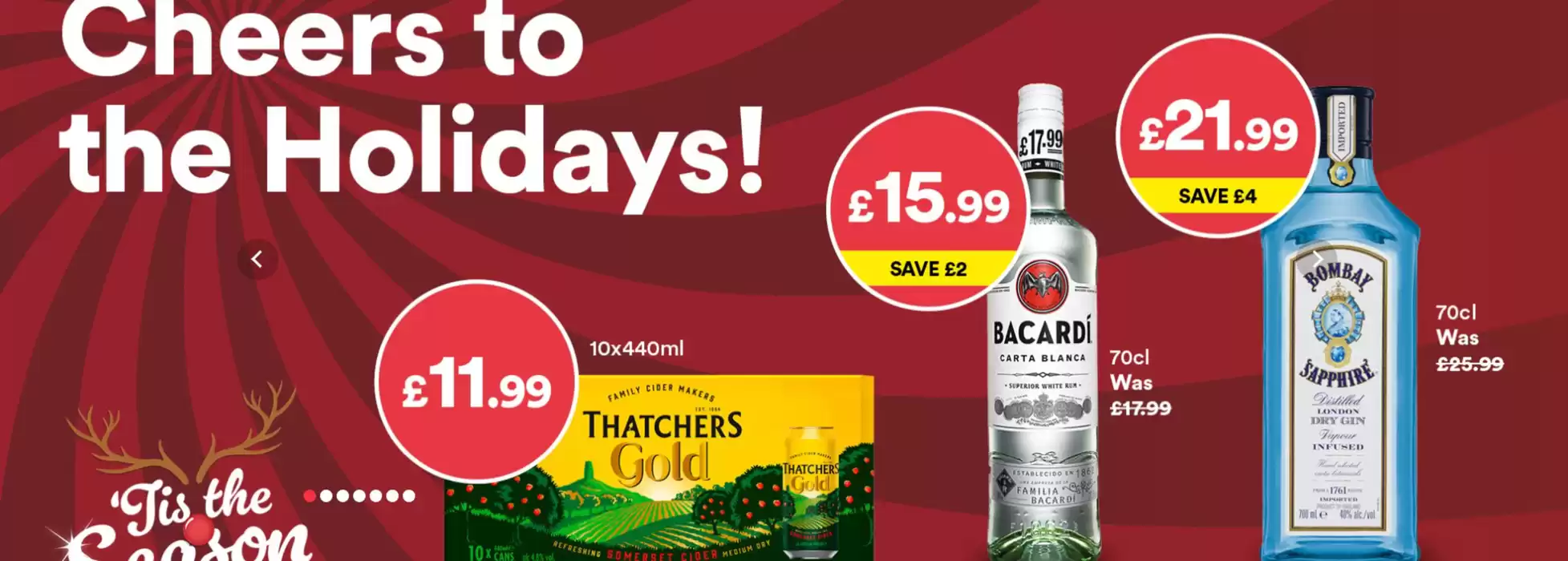 Costcutter catalogue in Upminster | Cheers To The Holidays ! | 11/12/2024 - 25/12/2024